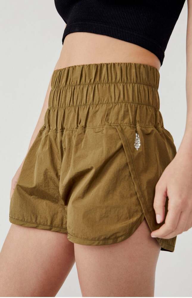 Free People FP Movement The Way Home Shorts Green
